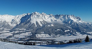 Blick auf den Wilden Kaiser