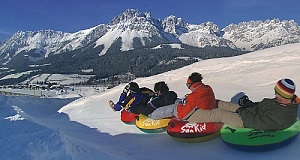 Snowtubing in Ellmau